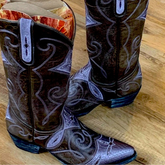 Old Gringo Shoes - Old Gringo embroidered cowgirl cowboy Boots boho 13” shaft RTL 550 NIB 7.5